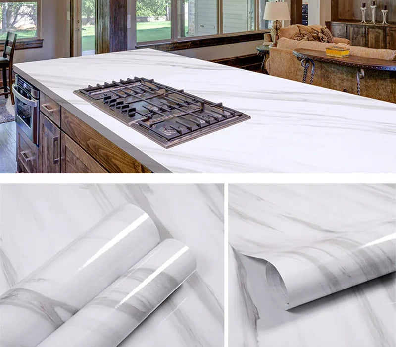 Papel Tapiz Efecto Marmol (60cmx3M) - MinimalStyle